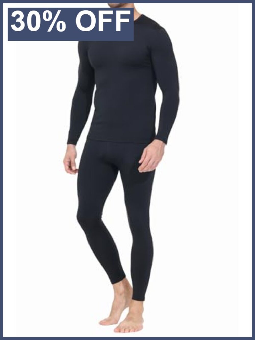 Thermal Underwear Long Johns Base Layer Set